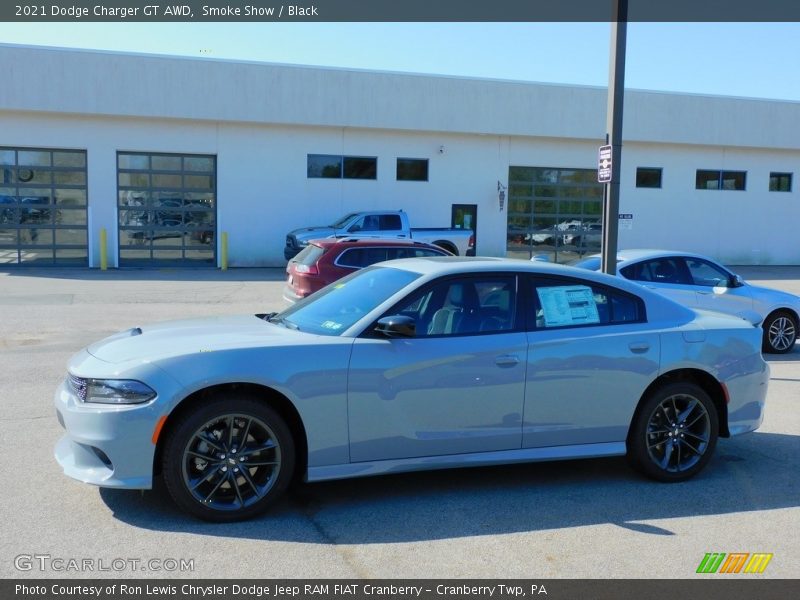 Smoke Show / Black 2021 Dodge Charger GT AWD