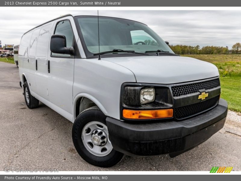  2013 Express 2500 Cargo Van Summit White