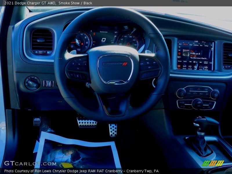 Smoke Show / Black 2021 Dodge Charger GT AWD