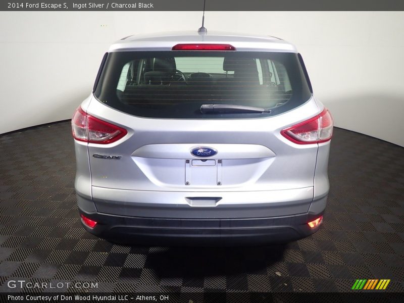 Ingot Silver / Charcoal Black 2014 Ford Escape S