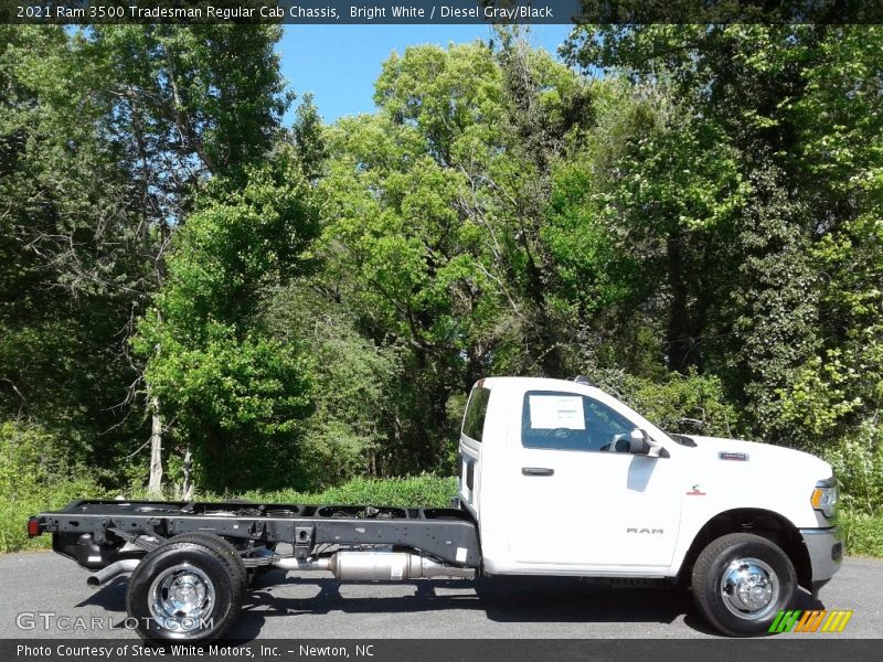  2021 3500 Tradesman Regular Cab Chassis Bright White