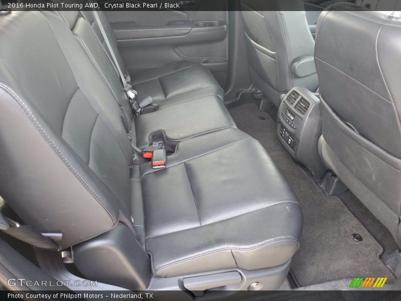 Rear Seat of 2016 Pilot Touring AWD