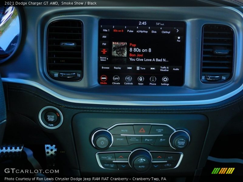 Smoke Show / Black 2021 Dodge Charger GT AWD