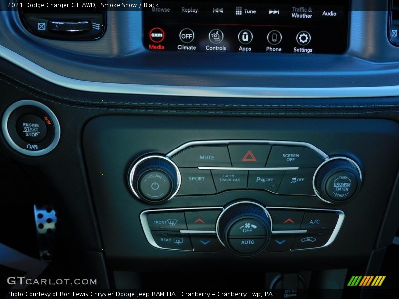 Smoke Show / Black 2021 Dodge Charger GT AWD