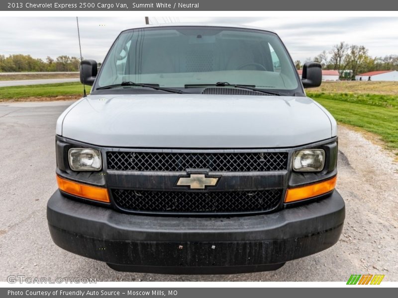 Summit White / Neutral 2013 Chevrolet Express 2500 Cargo Van