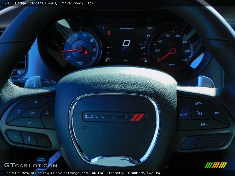 Smoke Show / Black 2021 Dodge Charger GT AWD
