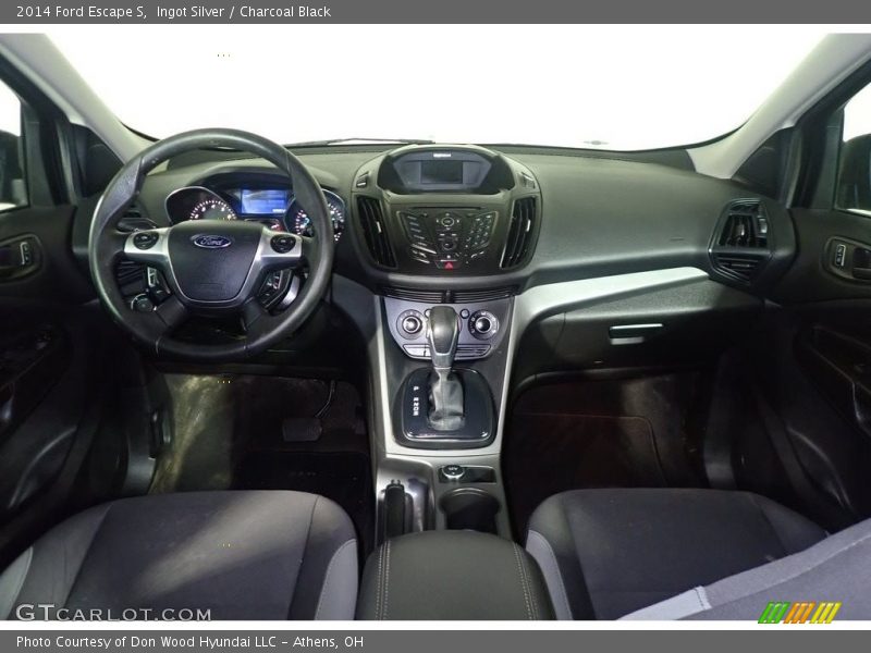 Ingot Silver / Charcoal Black 2014 Ford Escape S