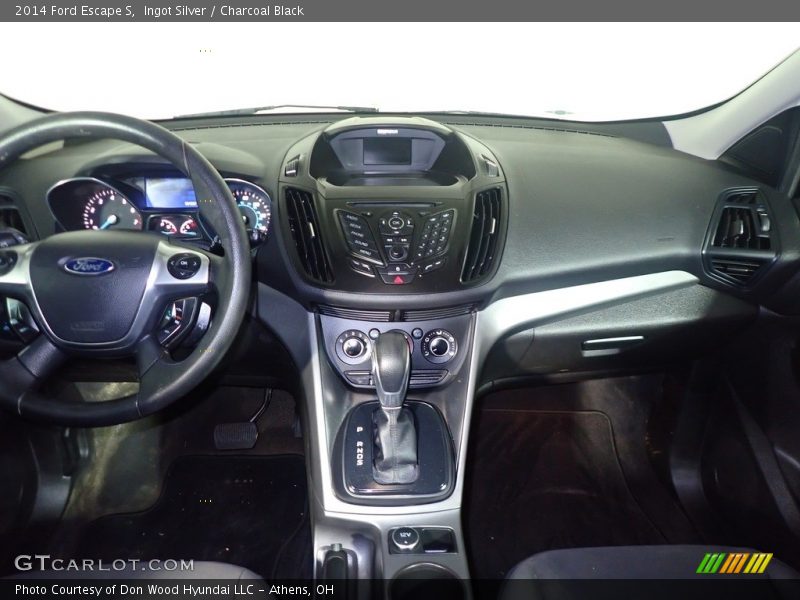 Ingot Silver / Charcoal Black 2014 Ford Escape S