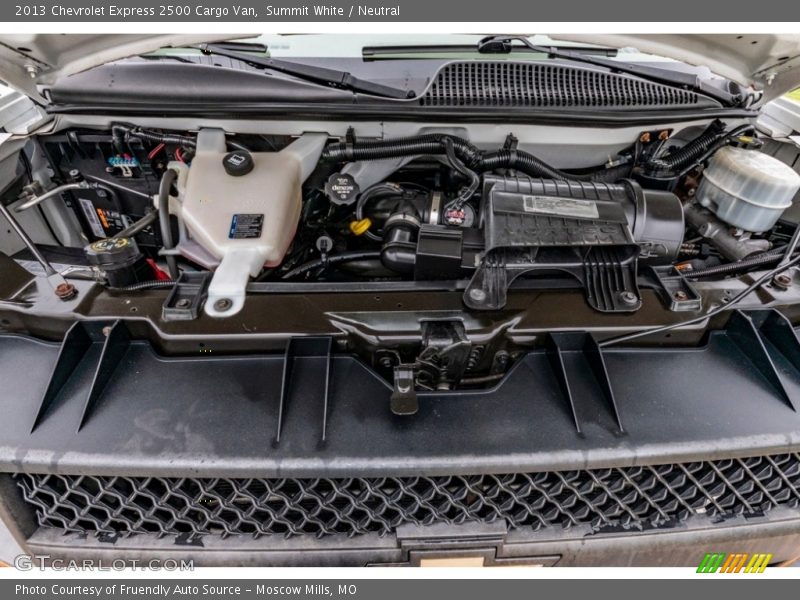Summit White / Neutral 2013 Chevrolet Express 2500 Cargo Van