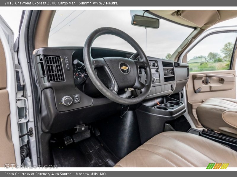  2013 Express 2500 Cargo Van Neutral Interior