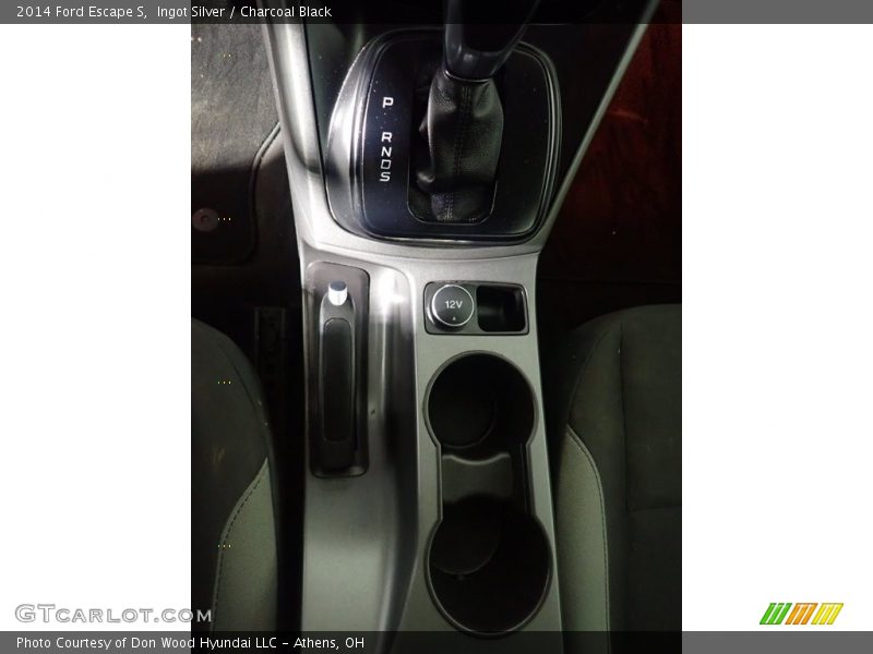 Ingot Silver / Charcoal Black 2014 Ford Escape S