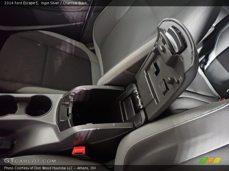 Ingot Silver / Charcoal Black 2014 Ford Escape S