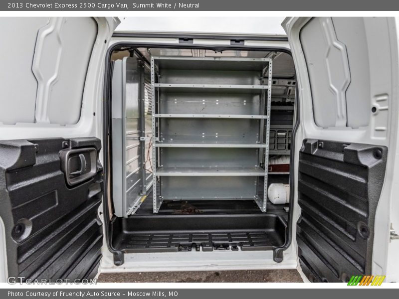 Summit White / Neutral 2013 Chevrolet Express 2500 Cargo Van