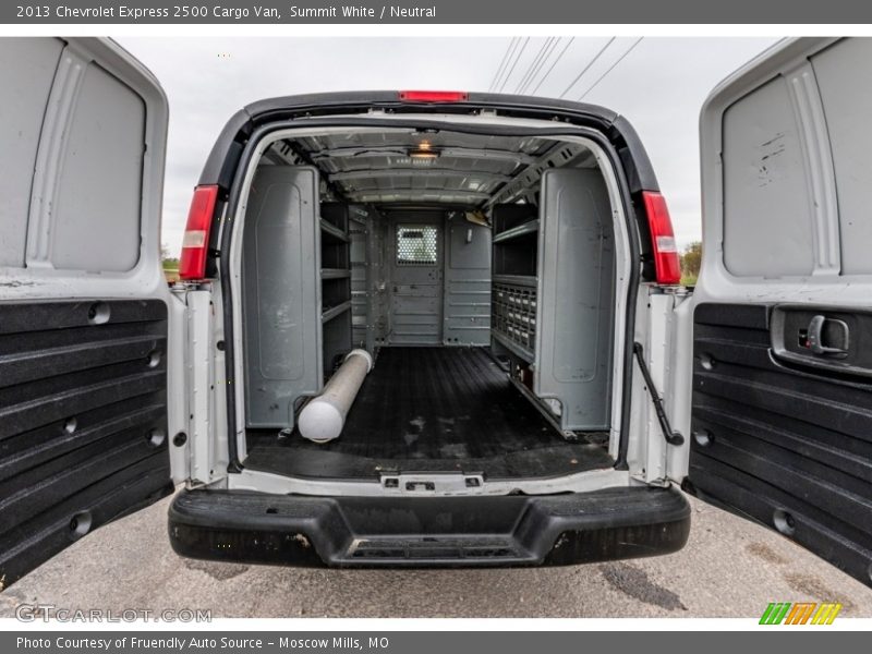 Summit White / Neutral 2013 Chevrolet Express 2500 Cargo Van