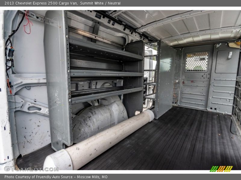 Summit White / Neutral 2013 Chevrolet Express 2500 Cargo Van