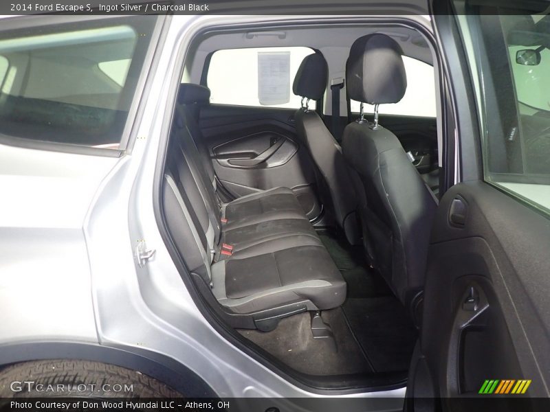 Ingot Silver / Charcoal Black 2014 Ford Escape S