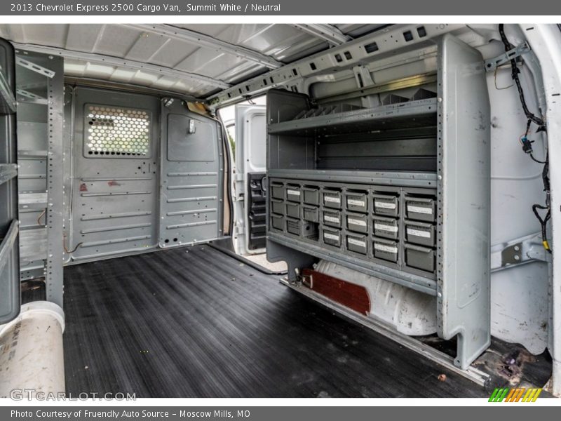 Summit White / Neutral 2013 Chevrolet Express 2500 Cargo Van