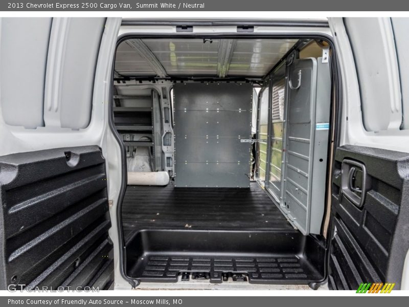 Summit White / Neutral 2013 Chevrolet Express 2500 Cargo Van