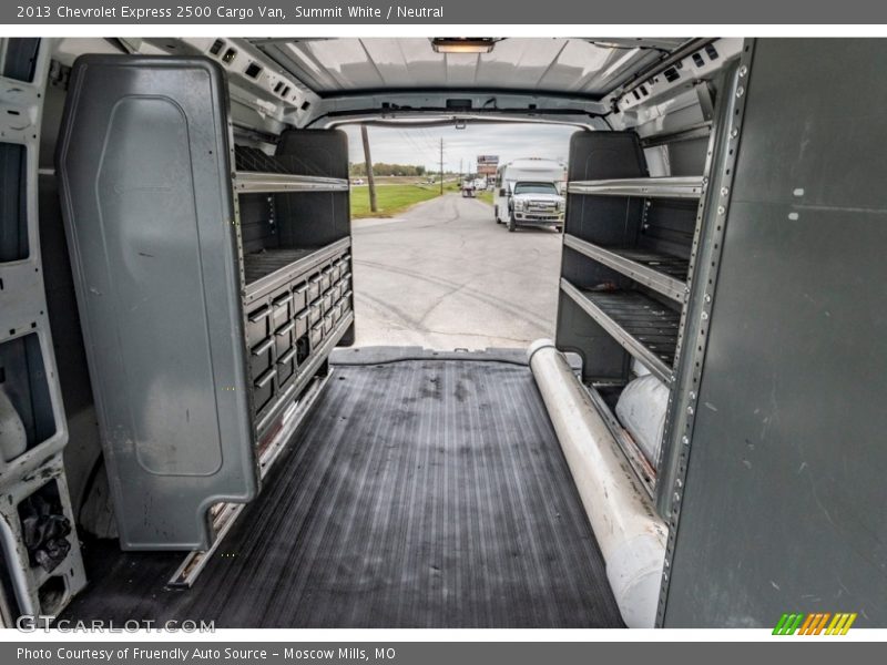 Summit White / Neutral 2013 Chevrolet Express 2500 Cargo Van