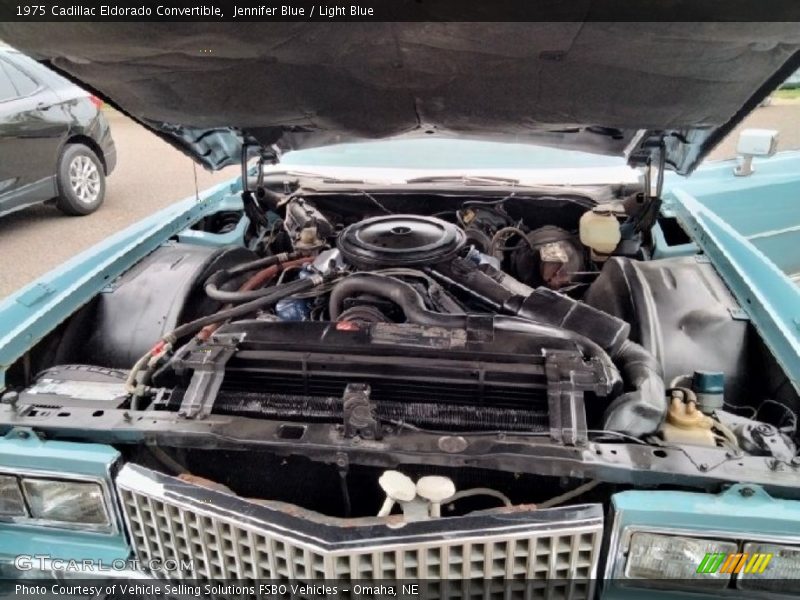  1975 Eldorado Convertible Engine - 500 cid OHV 16-Valve V8