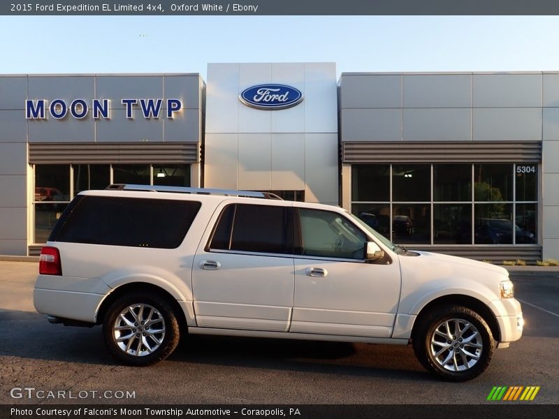 Oxford White / Ebony 2015 Ford Expedition EL Limited 4x4