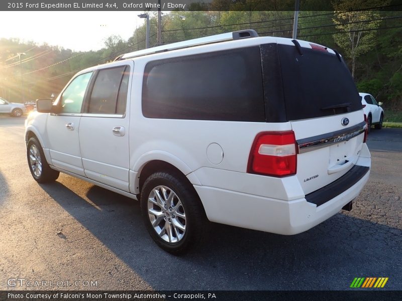 Oxford White / Ebony 2015 Ford Expedition EL Limited 4x4