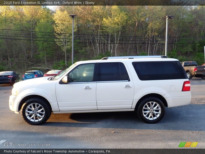 Oxford White / Ebony 2015 Ford Expedition EL Limited 4x4