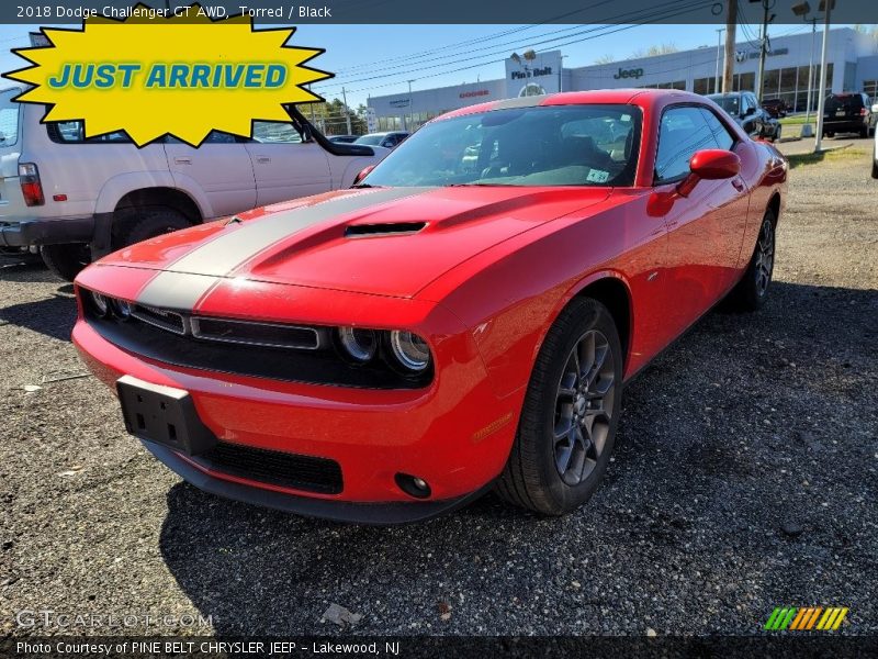 Torred / Black 2018 Dodge Challenger GT AWD