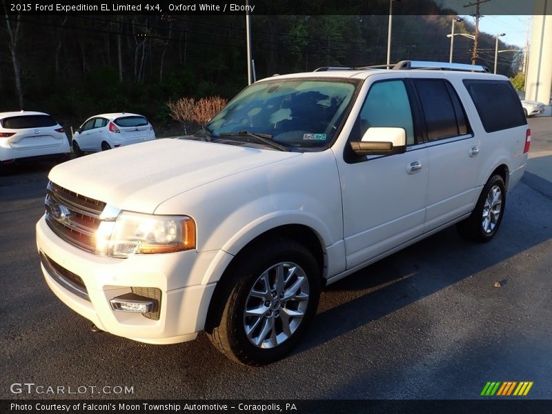 Oxford White / Ebony 2015 Ford Expedition EL Limited 4x4