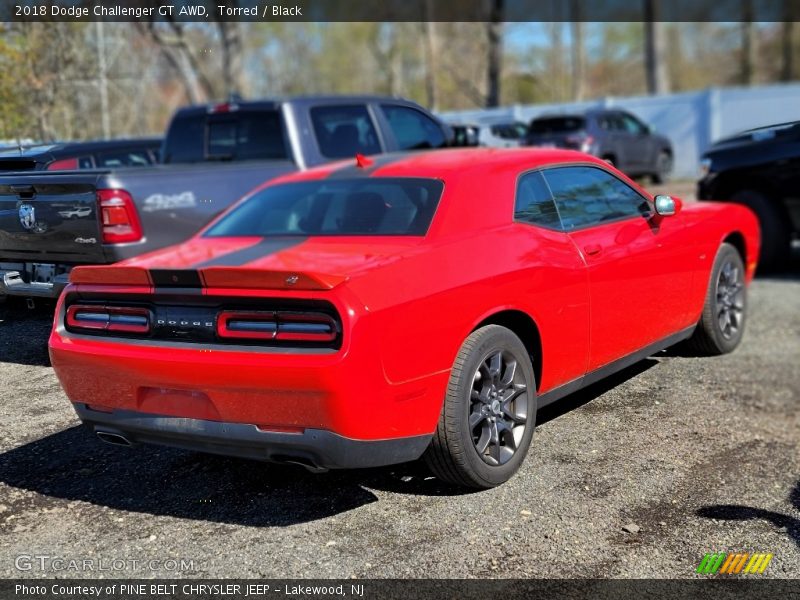Torred / Black 2018 Dodge Challenger GT AWD