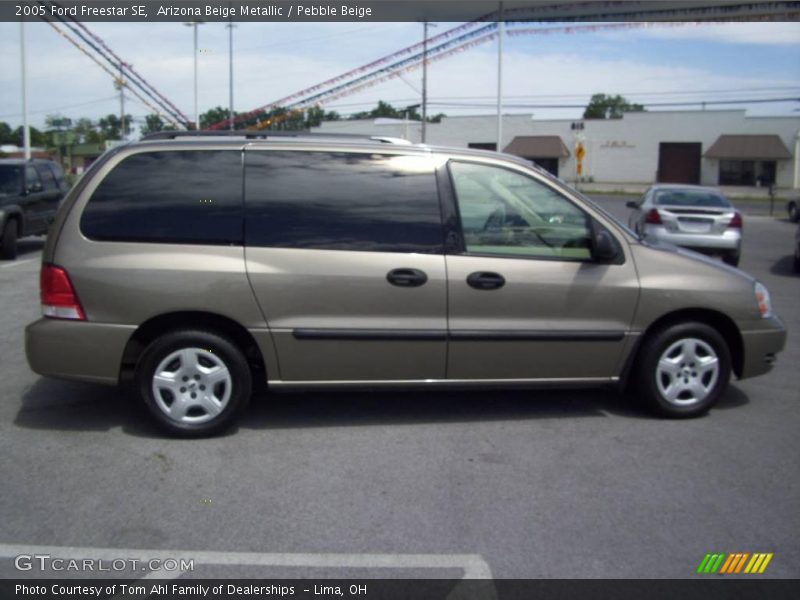 Arizona Beige Metallic / Pebble Beige 2005 Ford Freestar SE