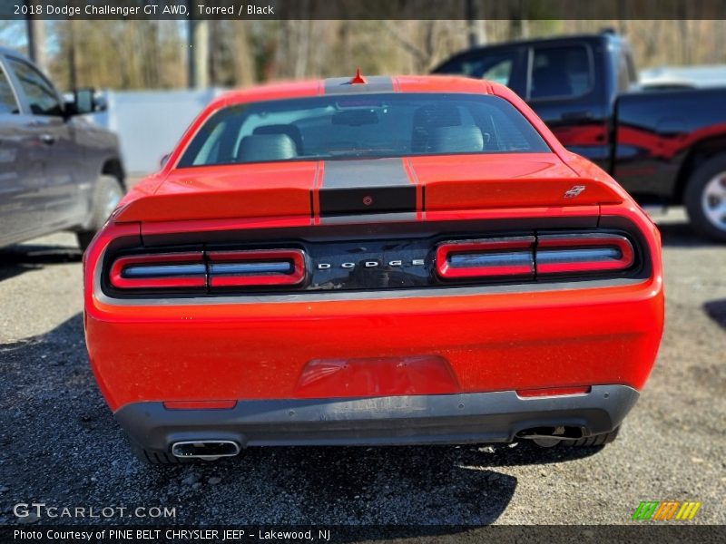Torred / Black 2018 Dodge Challenger GT AWD