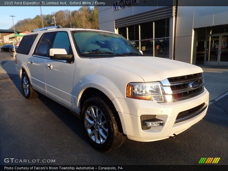 Oxford White / Ebony 2015 Ford Expedition EL Limited 4x4