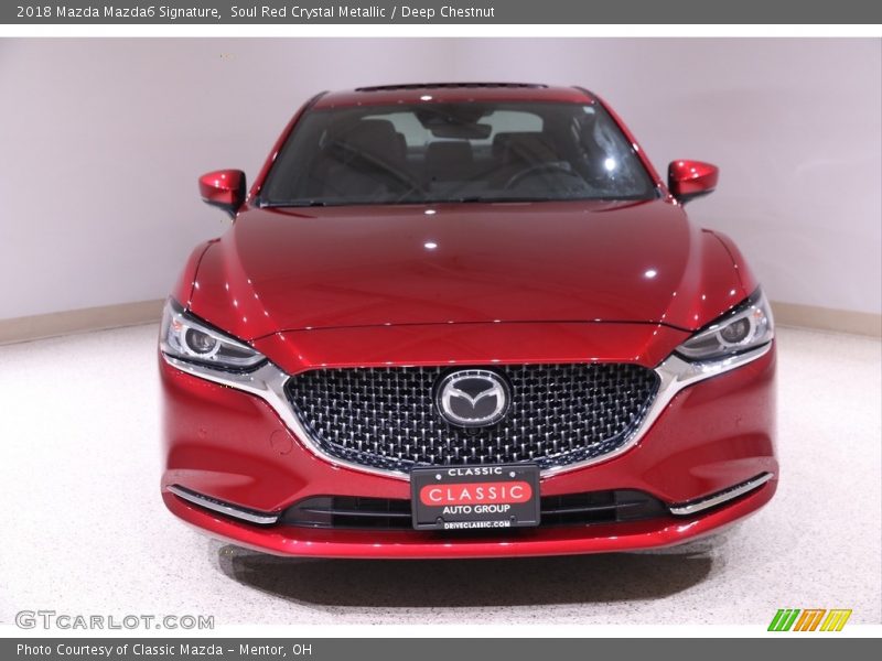 Soul Red Crystal Metallic / Deep Chestnut 2018 Mazda Mazda6 Signature