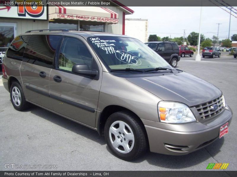 Arizona Beige Metallic / Pebble Beige 2005 Ford Freestar SE