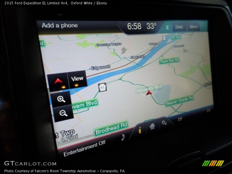 Oxford White / Ebony 2015 Ford Expedition EL Limited 4x4