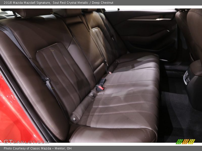 Soul Red Crystal Metallic / Deep Chestnut 2018 Mazda Mazda6 Signature