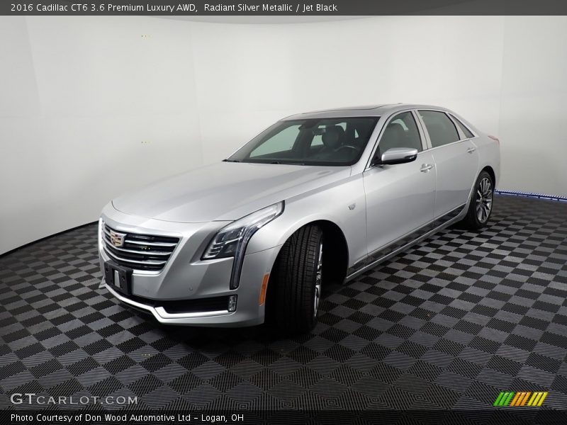 Radiant Silver Metallic / Jet Black 2016 Cadillac CT6 3.6 Premium Luxury AWD