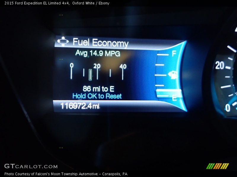 Oxford White / Ebony 2015 Ford Expedition EL Limited 4x4