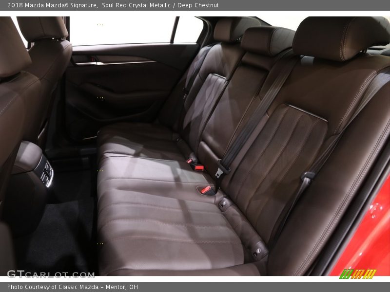 Soul Red Crystal Metallic / Deep Chestnut 2018 Mazda Mazda6 Signature