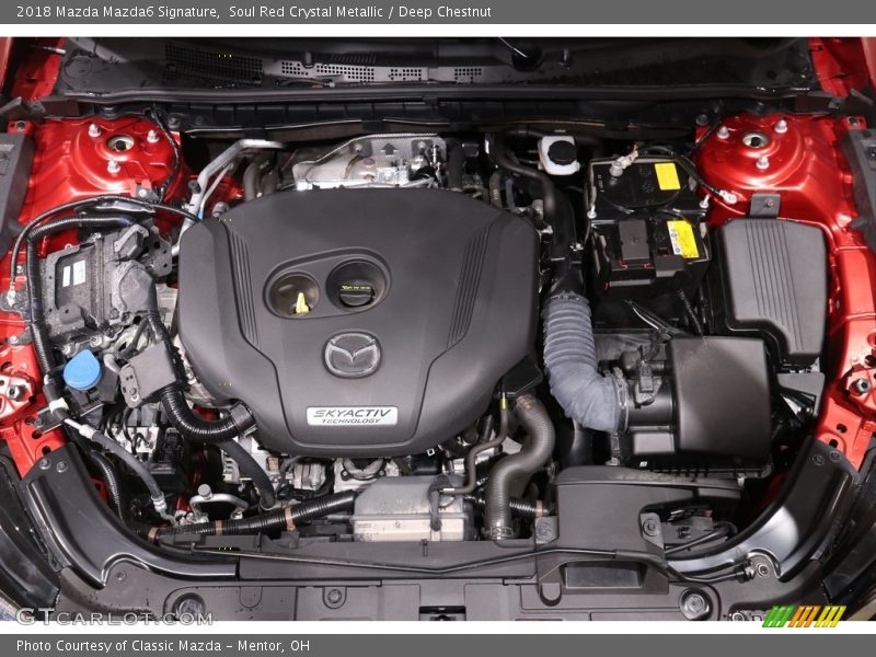  2018 Mazda6 Signature Engine - 2.5 Liter Turbocharged DI DOHC 16-Valve VVT SKYACTIVE-G 4 Cylinder