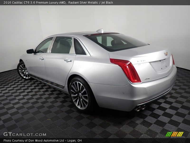 Radiant Silver Metallic / Jet Black 2016 Cadillac CT6 3.6 Premium Luxury AWD