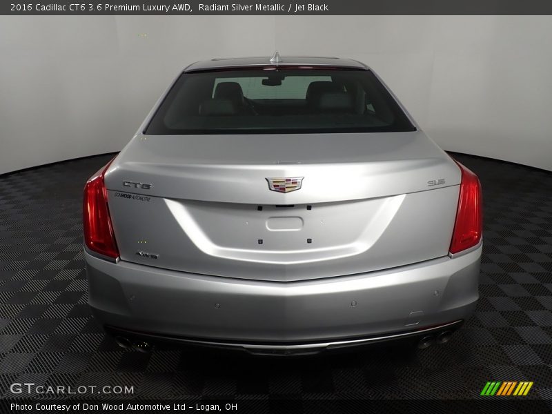 Radiant Silver Metallic / Jet Black 2016 Cadillac CT6 3.6 Premium Luxury AWD