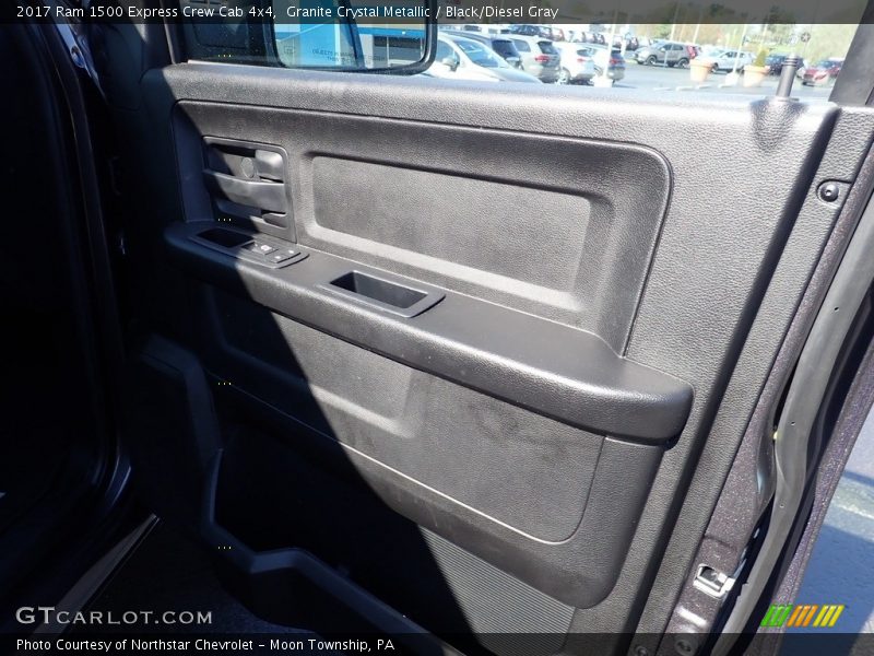 Granite Crystal Metallic / Black/Diesel Gray 2017 Ram 1500 Express Crew Cab 4x4