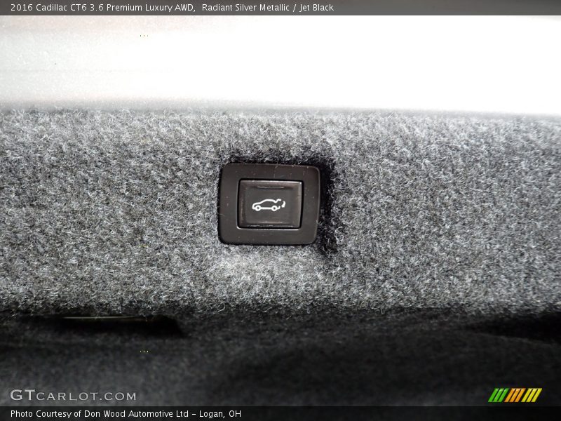 Radiant Silver Metallic / Jet Black 2016 Cadillac CT6 3.6 Premium Luxury AWD