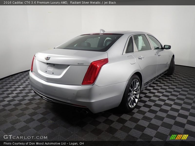 Radiant Silver Metallic / Jet Black 2016 Cadillac CT6 3.6 Premium Luxury AWD