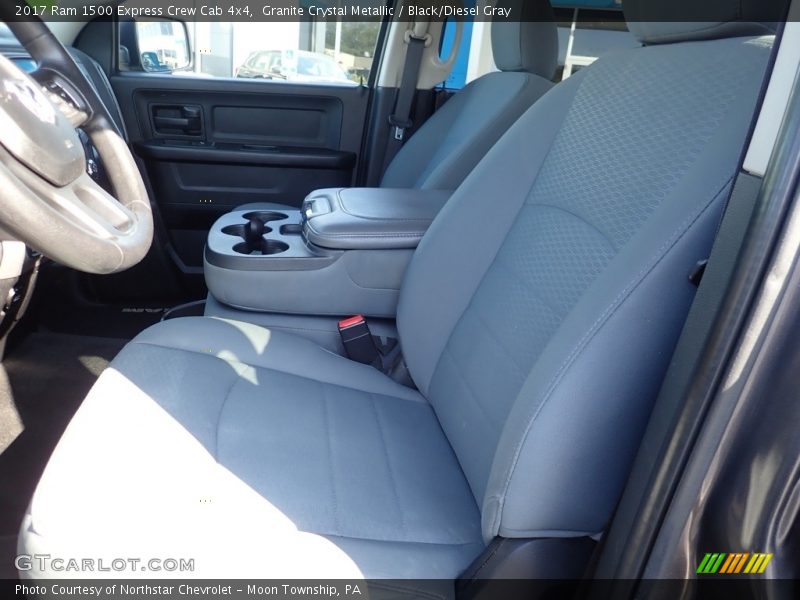Granite Crystal Metallic / Black/Diesel Gray 2017 Ram 1500 Express Crew Cab 4x4