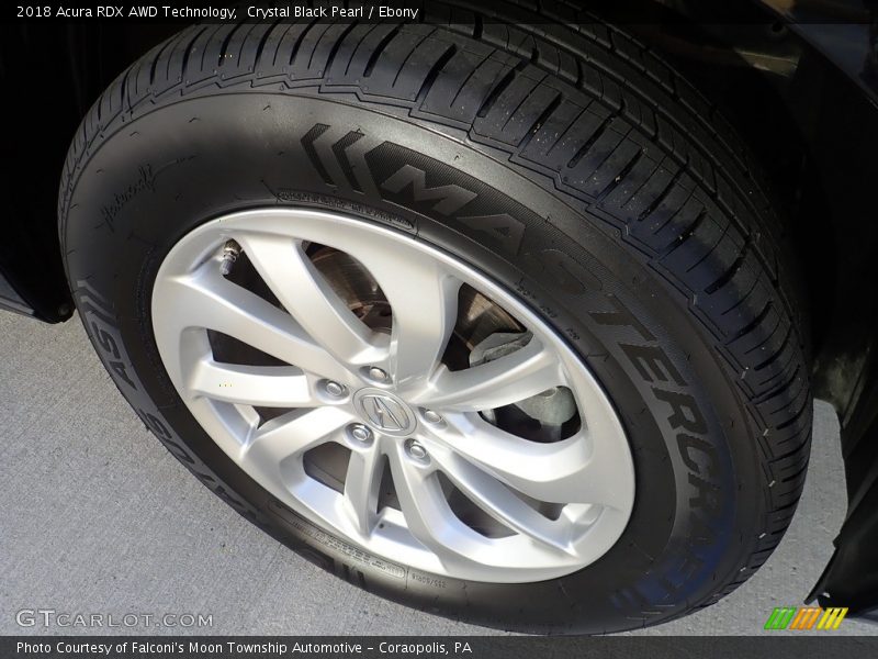 Crystal Black Pearl / Ebony 2018 Acura RDX AWD Technology