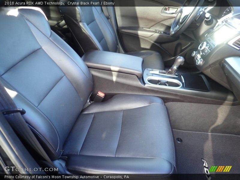 Crystal Black Pearl / Ebony 2018 Acura RDX AWD Technology