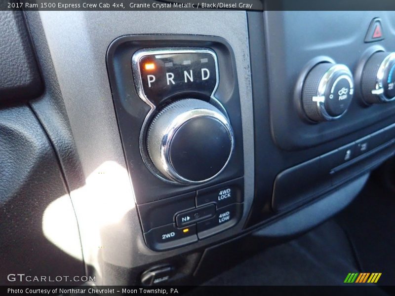 Granite Crystal Metallic / Black/Diesel Gray 2017 Ram 1500 Express Crew Cab 4x4